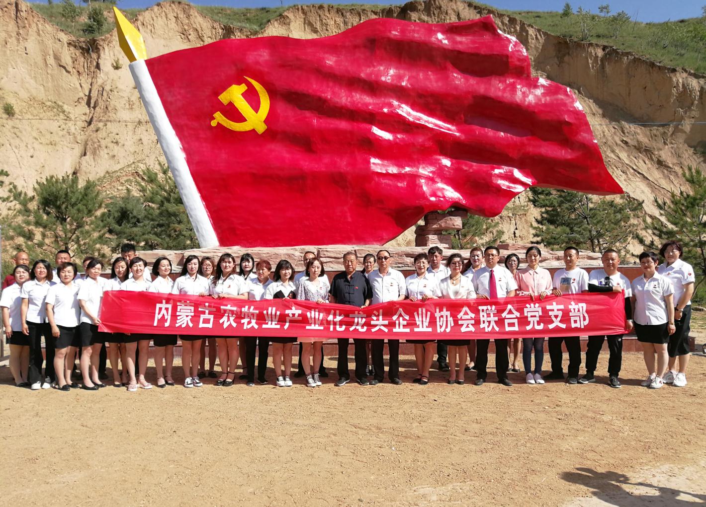 內(nèi)蒙古農(nóng)牧業(yè)產(chǎn)業(yè)化龍頭企業(yè)協(xié)會(huì)走進(jìn)石人灣村開展“辦實(shí)事、解難題，送溫暖，傳黨恩”公益活動(dòng)